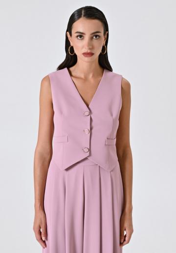 Джинсовая жилетка