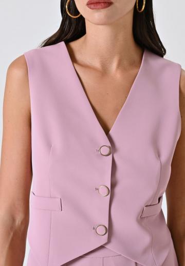 Джинсовая жилетка