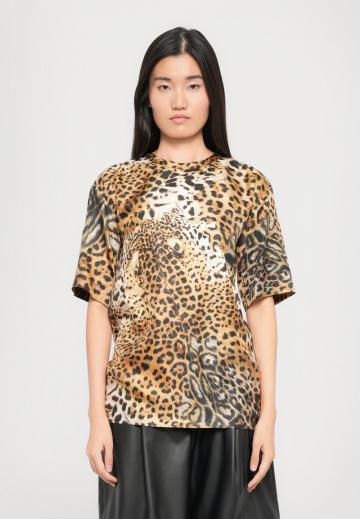 Атласная блузка