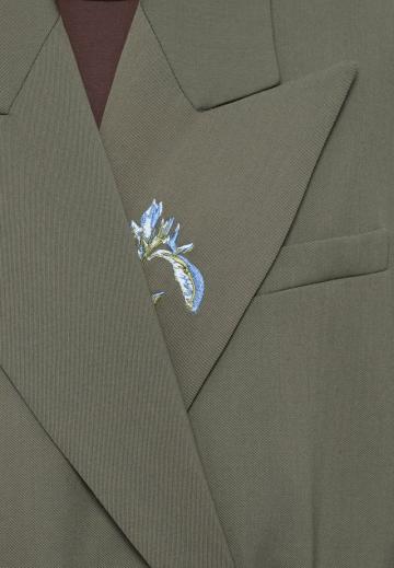 Длинный блейзер