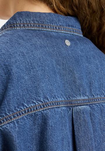 Джинсовая блузка