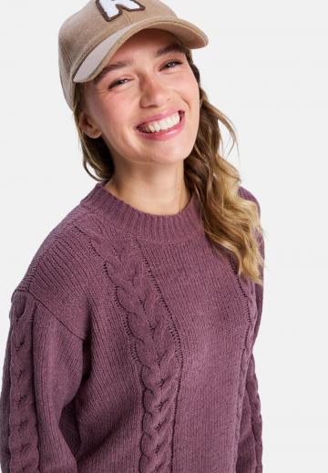 Вязаное платье