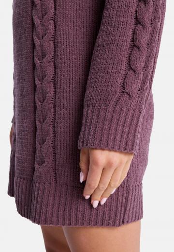 Вязаное платье