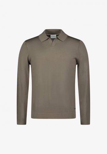 Поло с длинным рукавом