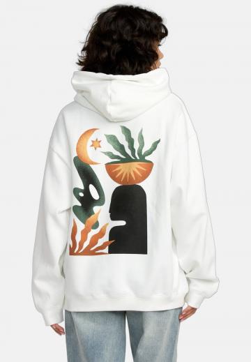 Пуловер с капюшоном