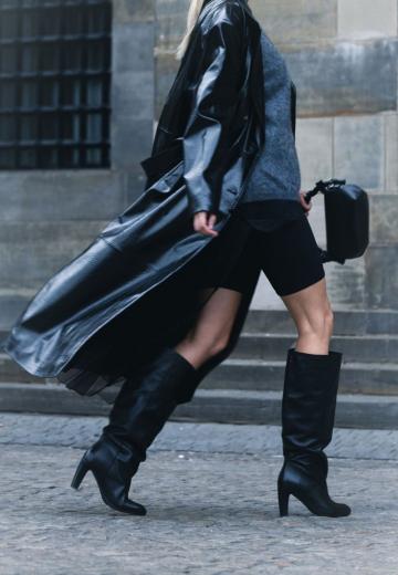 Высокие сапоги