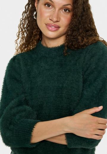 Пуловер с рукавом три четверти