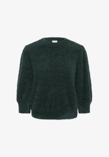 Пуловер с рукавом три четверти