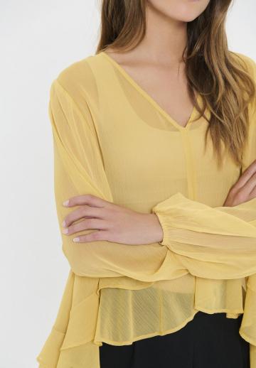 Длинная блузка