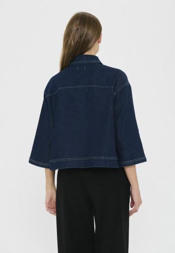 Джинсовая блузка