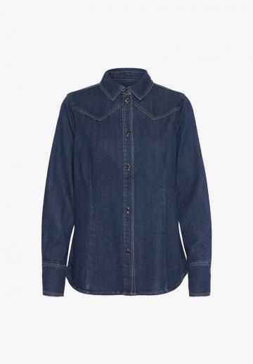 Джинсовая блузка