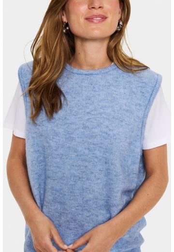 Пуловер без рукавов