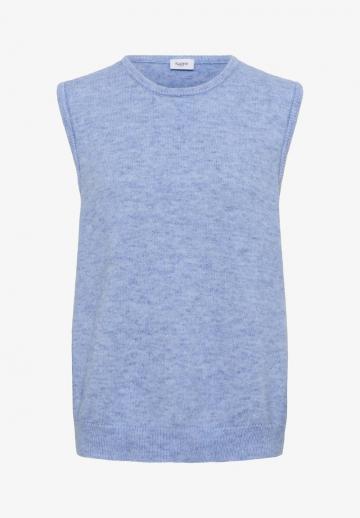 Пуловер без рукавов