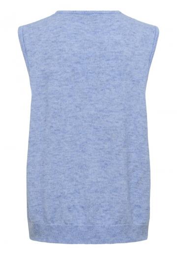 Пуловер без рукавов