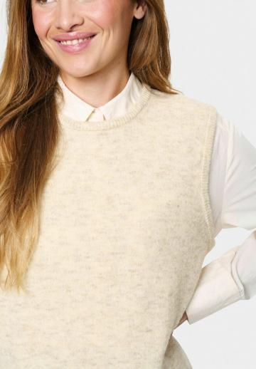 Пуловер без рукавов