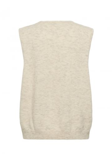 Пуловер без рукавов