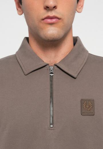 Поло с длинным рукавом