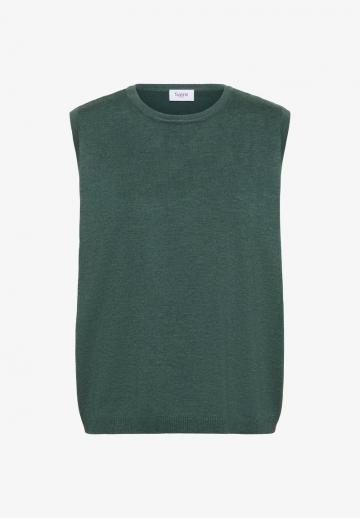 Пуловер без рукавов