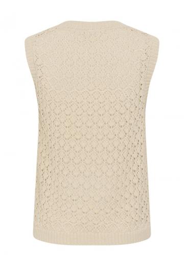 Пуловер без рукавов