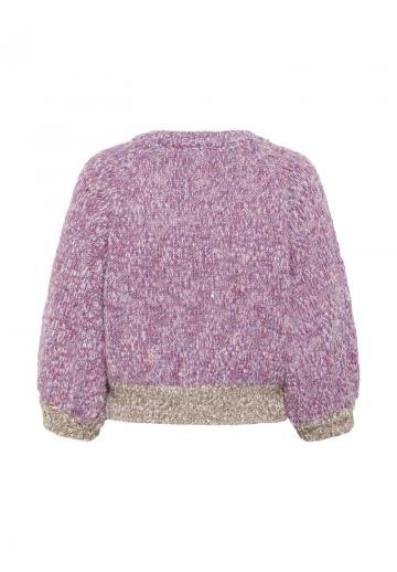 Пуловер с рукавом три четверти