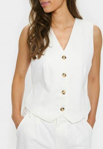 Джинсовая жилетка