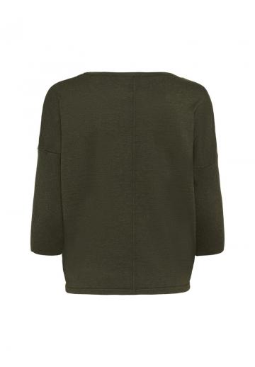 Пуловер с рукавом три четверти