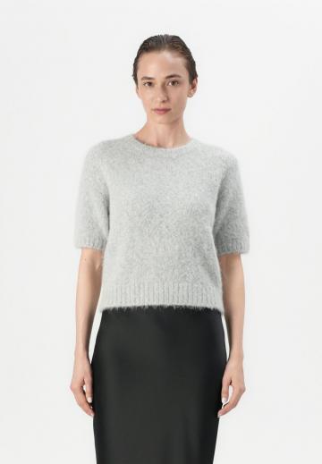 Пуловер с коротким рукавом