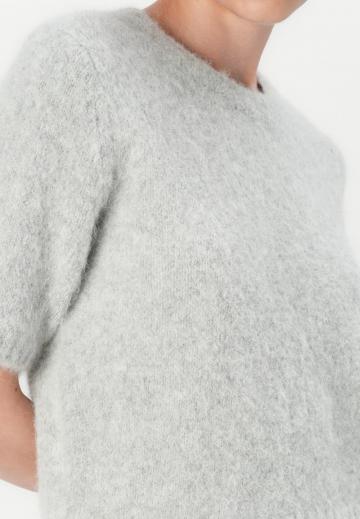 Пуловер с коротким рукавом