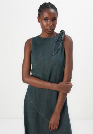 Джинсовое платье