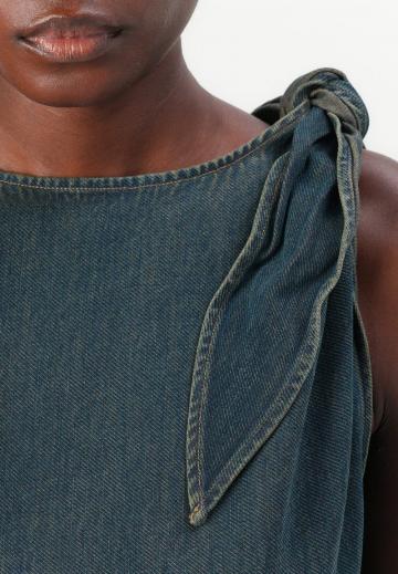 Джинсовое платье