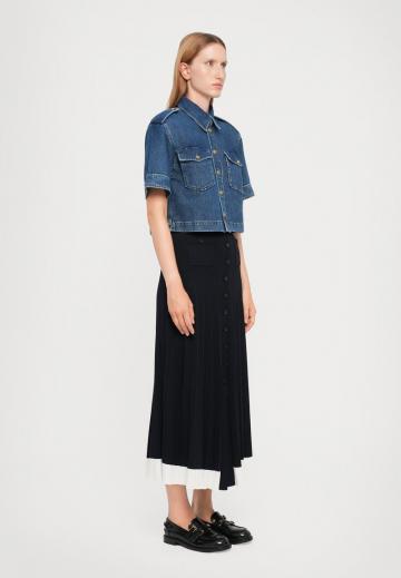 Джинсовая блузка