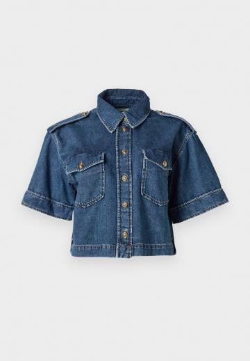 Джинсовая блузка