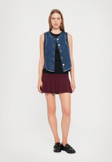 Джинсовая жилетка