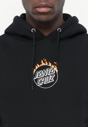 Пуловер с капюшоном