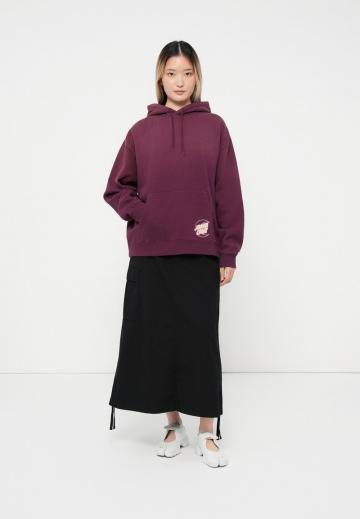 Пуловер с капюшоном