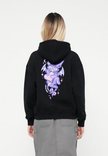 Пуловер с капюшоном