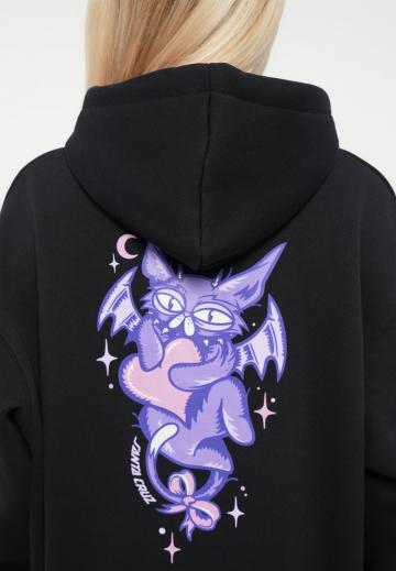 Пуловер с капюшоном