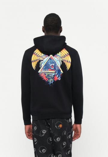 Пуловер с капюшоном