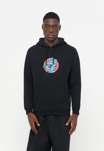 Пуловер с капюшоном