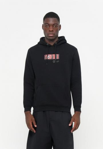 Пуловер с капюшоном