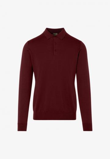 Поло с длинным рукавом