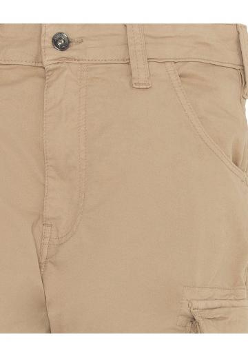 Брюки с накладными карманами