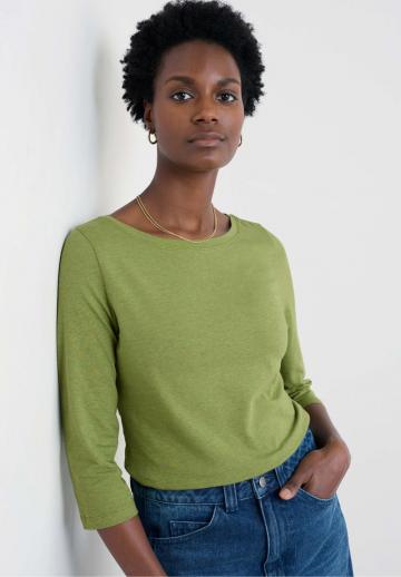 Майка с рукавом три четверти