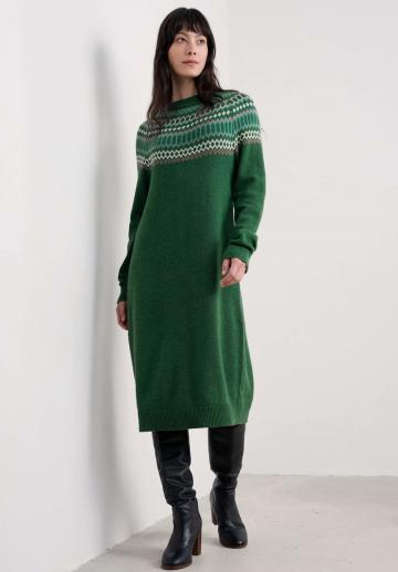 Вязаное платье