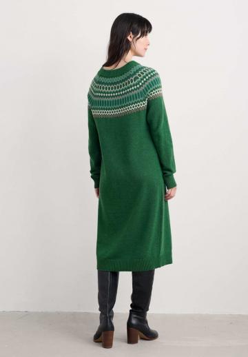 Вязаное платье