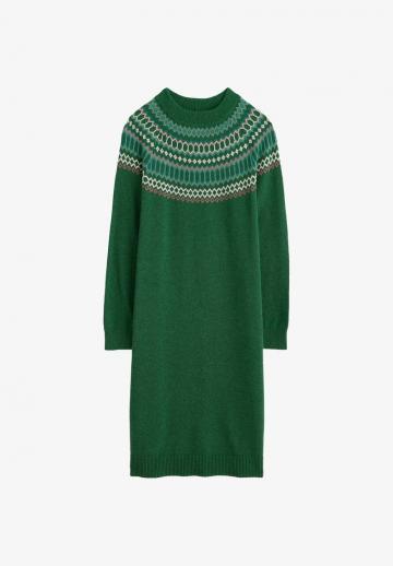 Вязаное платье