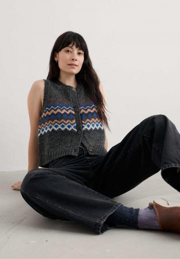 Жаккардовая кофта