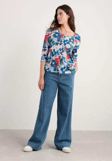 Майка с рукавом три четверти