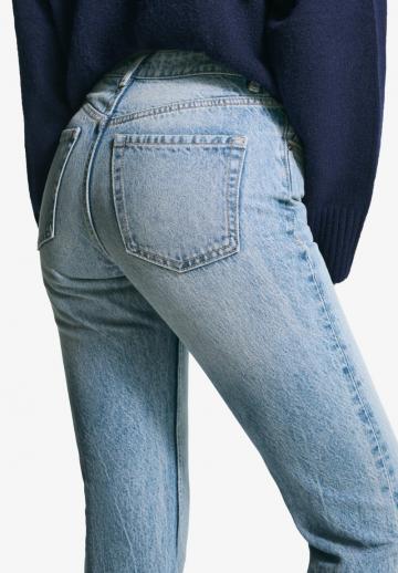 Прямые джинсы