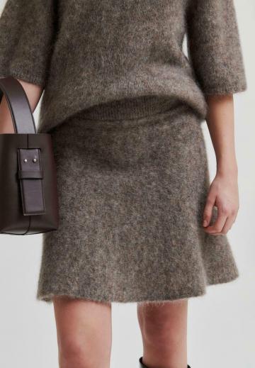 Вязаная юбка